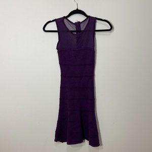 Purple Sleeveless Dress